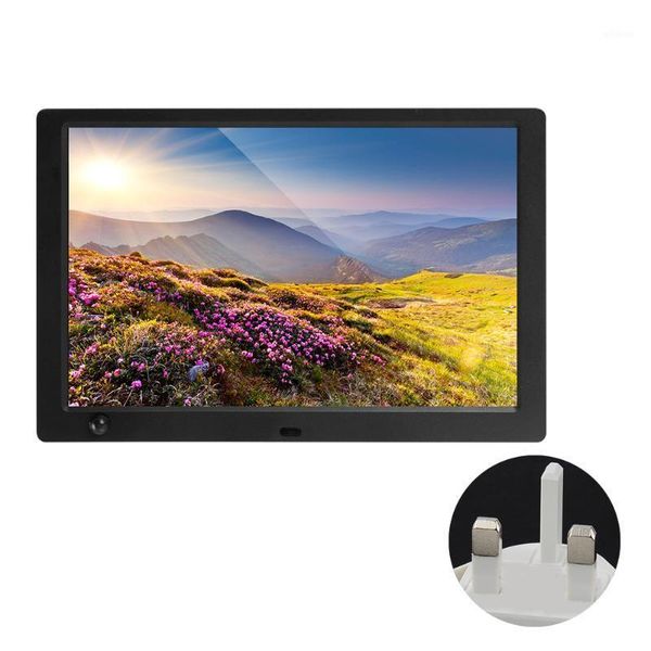 

remote control ips display alarm clock 1280x800 digital p frame high resolution 10.1 inch music card video calendar usb1