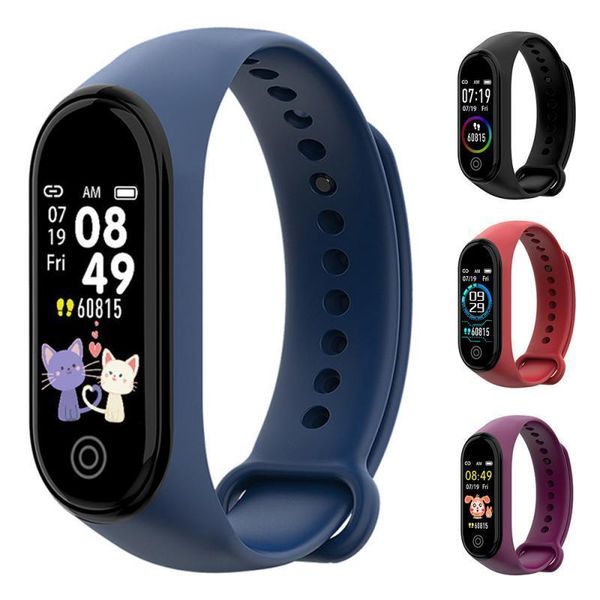 

m4 plus band 4 heart rate sports bracelet blood pressure smartband monitor health wristband smart watch fitness tracker