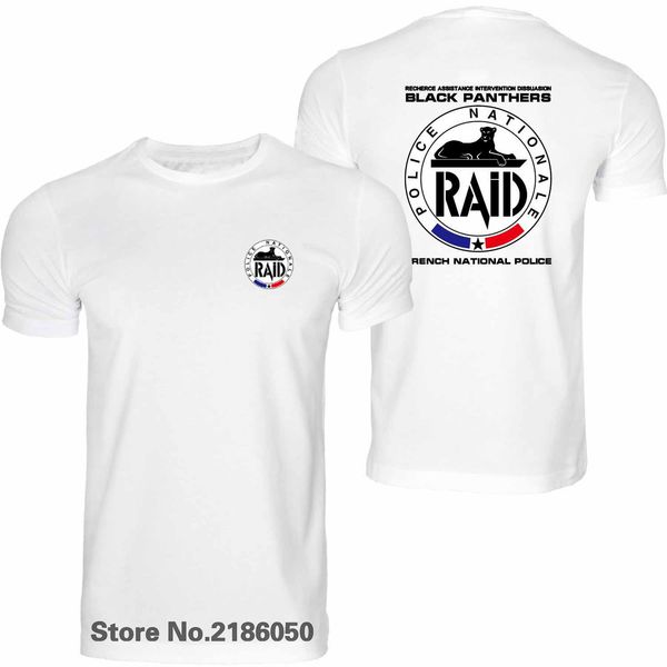 

raid french police men's t shirt anti-terrorism unit gign man black o neck tees t-shirts sport hooded sweatshirt hoodie