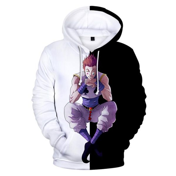 

boys pullovers black+white comic women girls 3d autumn hoodies men hisoka sweatshirts hoodie the fashion fgqxj