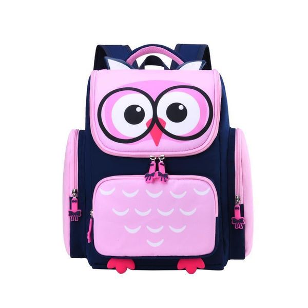 

children school bags girls boys kids cartoon primary school backpack orthopedic owl schoolbags backpack kids mochila infantil y200706
