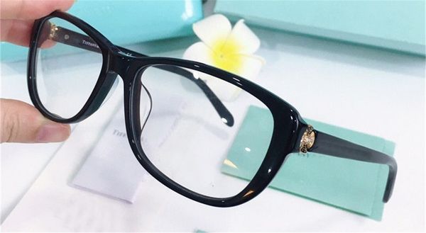 

new fashion design optics glasses 2101 cat eyeframe hd outdoor protection eyewear noble simple style, Black