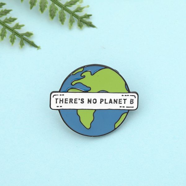

мода любовь брошь серии earth что здесь главные нам личность девочки мальчики сумка пальто знак pin украшение, Gray
