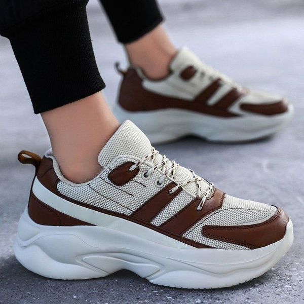

hip hop harajuku autumn mesh chunky sneakers men breathable sports casual joker shoes men fashion eva tenis masculino adulto, Black