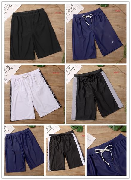 

new arrival beachwear for men classic letters blossom printed swim trunks fashion casual board shorts stylish swimming wear