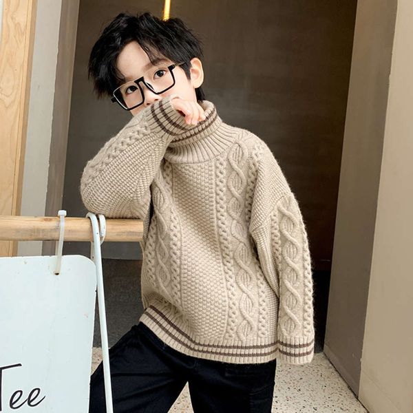 

boys' sweater new clothing autumn 2020 and winter children's boy's undergarment 9jzq, Blue