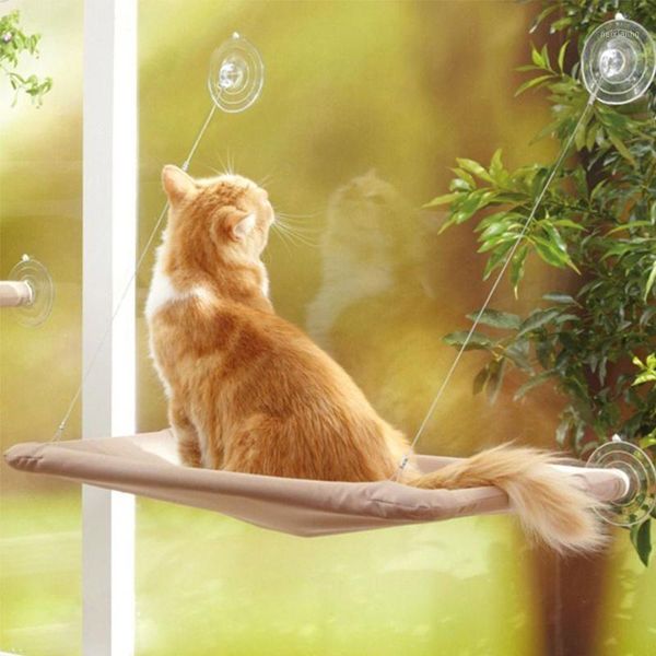 

cat beds & furniture cute pet hanging window mount hammock sunny seat comfortable bed bearing 20kg soft bed1