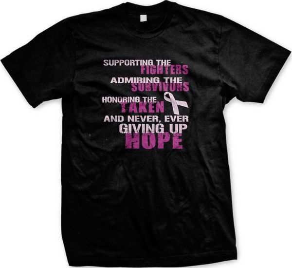 

support the fighters hope faith pink ribbon survivors breast cancer mens hoodie designers t shirts sweatshirt