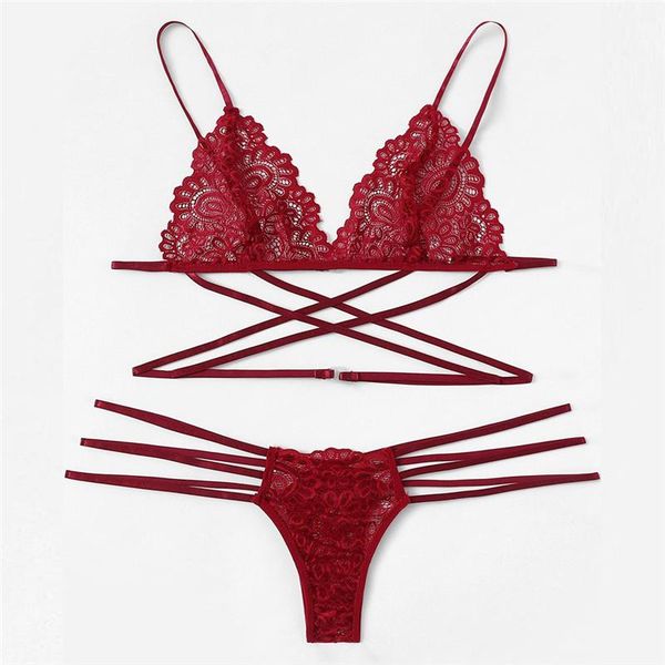 

v neck lace hollow out backless onesies sleepwear plus size lingerie home clothing 2021 new arrivals womens jumpsuits, Black;red