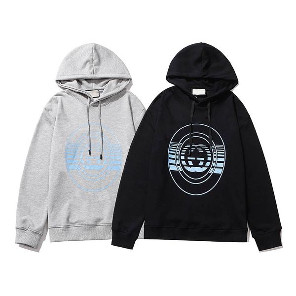 

2020fw mens hoodie women hooded hoodies fashion couple letter print sweatshirt casual male sweater 2 colors size m-2xl, Black