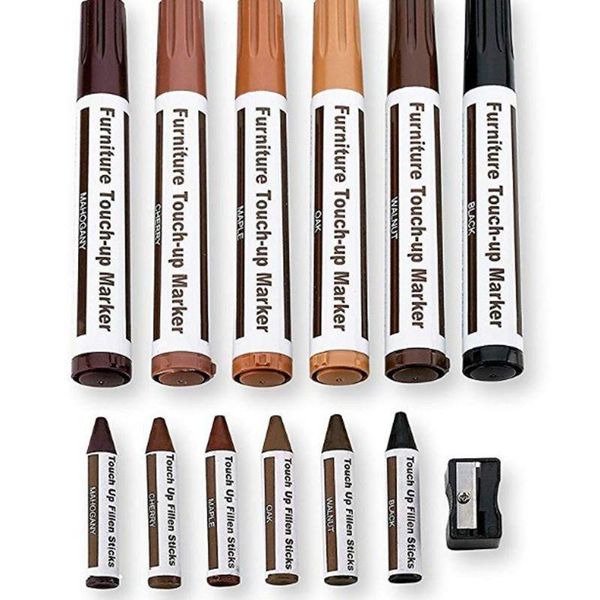 

furniture scratch repair pen wax stick for covering stains and scratches