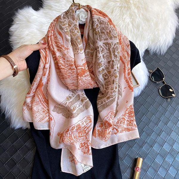 

2020 новый женский шарф хлопка foulard хиджаб шаль lady wrap дизайн лошадь печать пашмины женский платках бандана wmtmbv bdesybag, Blue;gray