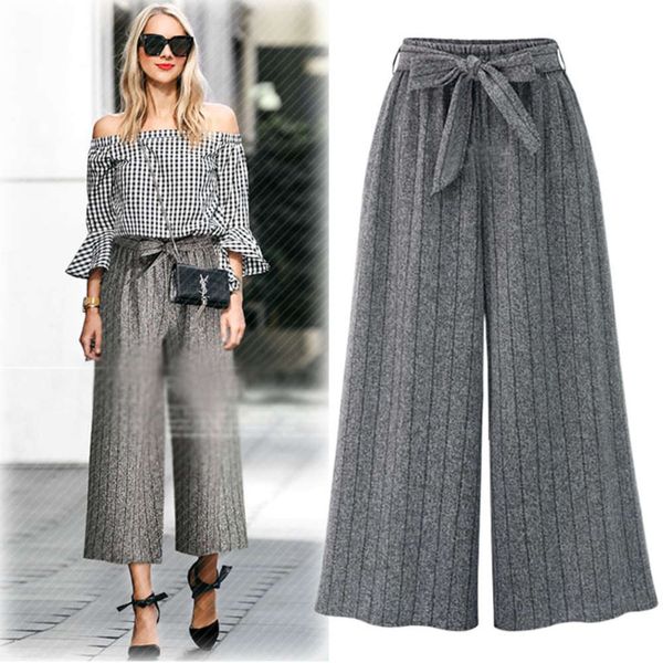 

large women's casual pants fall / winter 2020, Black;gray