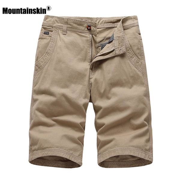 

mountainskin 2020 mens casual new summer retro knee length shorts sports solid color short pants brand clothing sa903