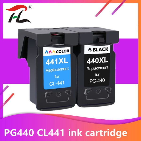 

compatible pg440 cl441 canon pg 440 cl 441 440xl ink cartridge replacement for pixma mg4280 mg4240 mx438 mx518 mx378