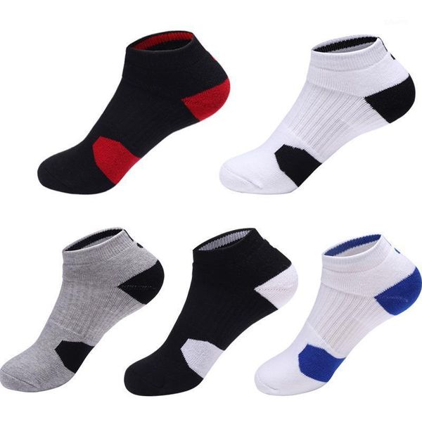 

quality men towel sports socks cycling socks basketball professional breathable winter warm cotton ankle1, Black