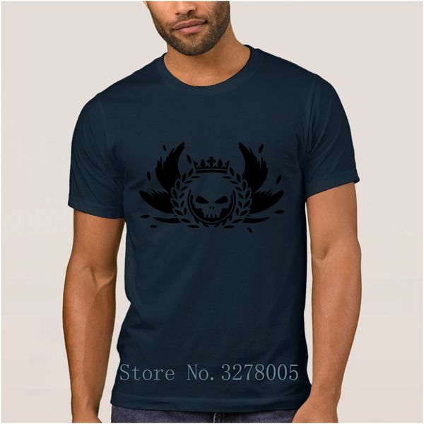 

breathable skull with crown wings and laurel wreath unique regular for spring round neck regular sport hooded sweatshirt hoodie t shirt