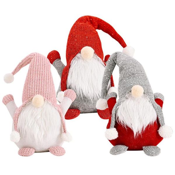 

christmas swedish gnome plush doll scandinavian santa gnome figurine ornament for home window decor holiday birthday gift