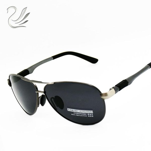 

sunglasses aviation classic polarized fashion men brand designer sun glasses vintage twin beam glasse frame, White;black
