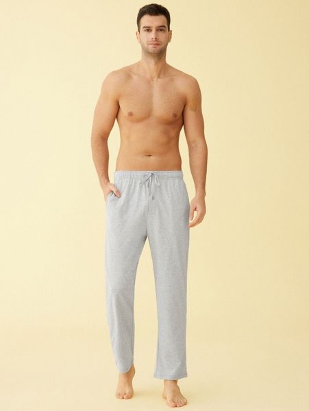 

latuza men drawstring waist lounge pants k2qf#, Black;brown