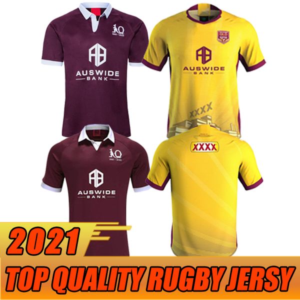 

australia 2020 maroons rugby jersey queensland qld maroons rugby jerseys league shirt holden stateof origin s-5xl, Black;gray