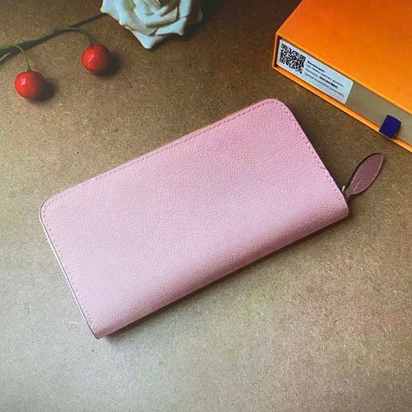 

m61867 m61868 zippy wallet flower perforated pattern grained mahlna leather long zipper wallets card holders purse women clutches bag 02, Red;black