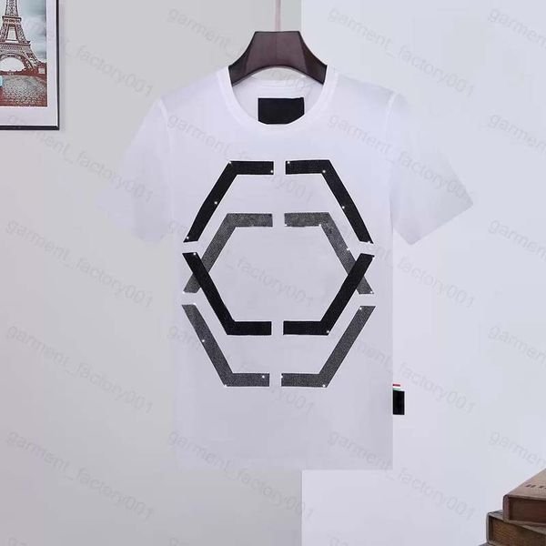 

qp mens t shirt designer 3d letters printed stylist casual summer breathable clothing men women clothes couples tees wholesale p11, White
