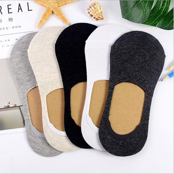 

mens slipper non-slip boat socks summer male invisible sox men women casual breathable durable socks teenager boat socks, Black