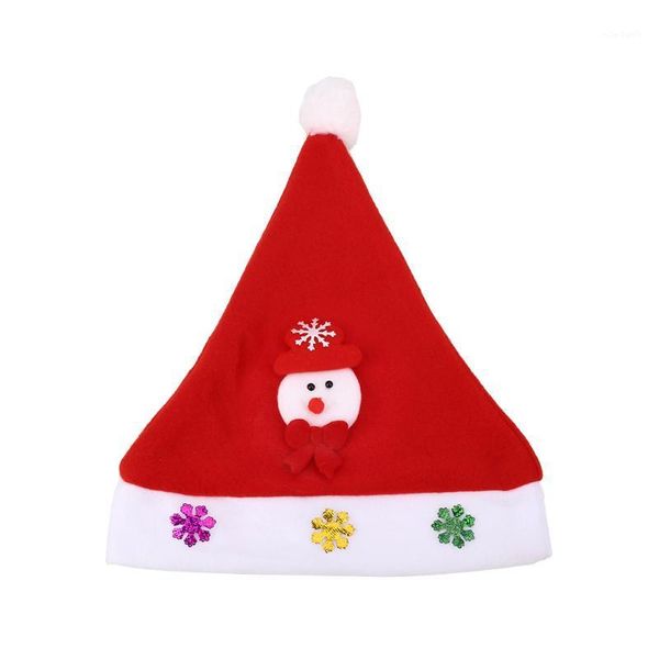 

cloth luminous christmas hat caps party festival supplies glowing toys gift1