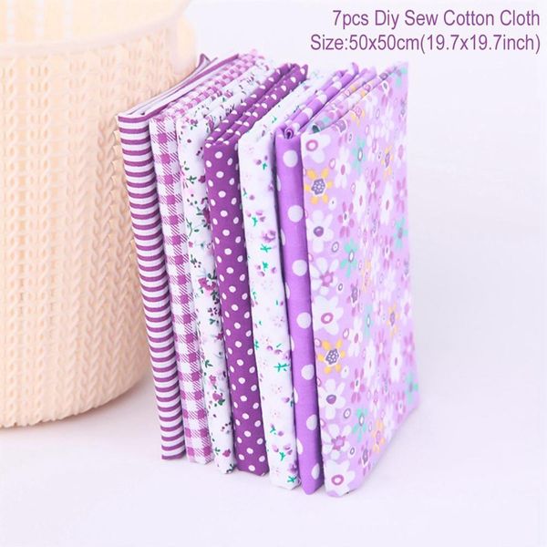 

fengrise 50x50cm 7pcs ситца ткань ткань шитье лоскутное ткани diy crafts supplies crafts материалы аксессуары jllorg sinabag