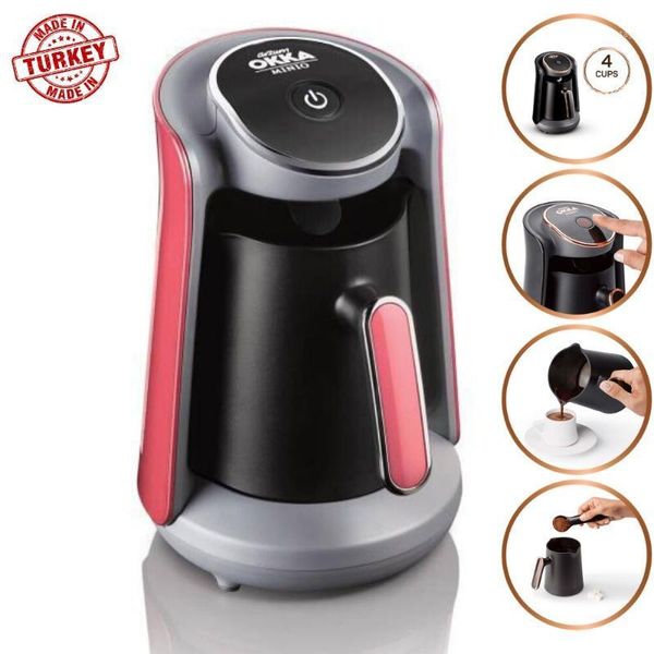 

coffee roasters arzum okka minio original turkish machine 300ml 4 cup capacity sound alert system automatic coffe maker1