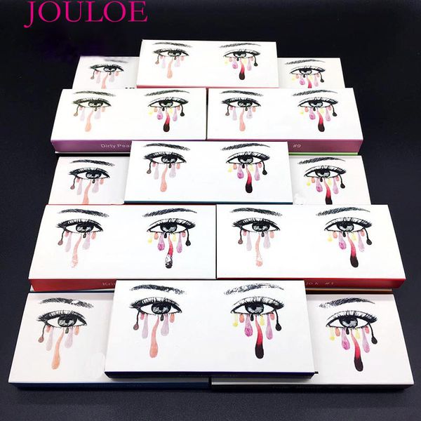 

jouloe 3d mink lashes eyelash extension 100% handmade thick volume long false lash makeup giltter packing 1 pair