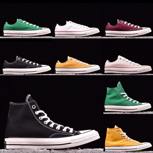 

2021 new star big size 35-45 high casual shoes low style sports stars chuck classic canvas shoe sneakers men's/women's canvas z6yo, Black