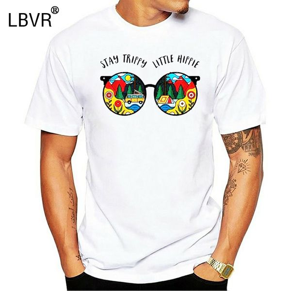 

glasses stay trippy little hippie ladies t-shirt white cotton s-3xl confortable tee shirt sport hooded sweatshirt hoodie
