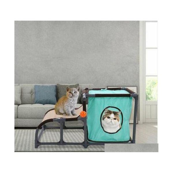 

wholesales detachable multifunctional cat tree pet cat bed house tun qyllgh packing2010
