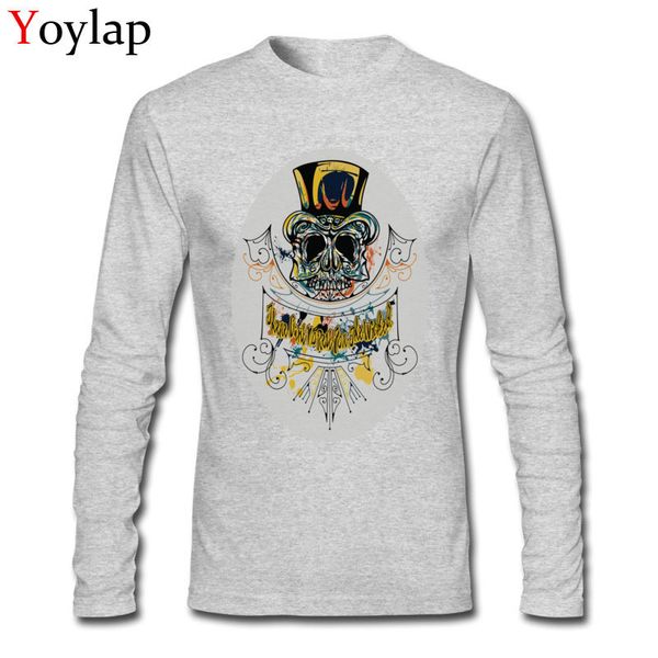 

череп печать футболки нет покоя грешникам новый список мужчин top tee shirt с длинным рукавом одежда спорта толстовка с капюшоном hoodie