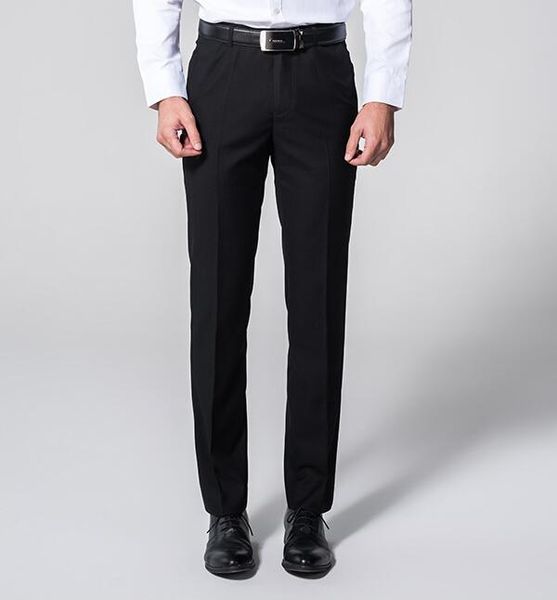 

men with male occupation trousers business suit pants slim european version of korean youth work summer men's trousers, White;black