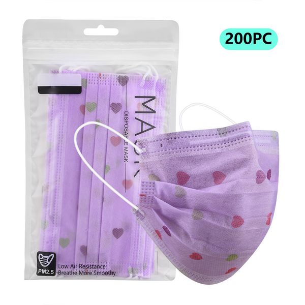 

face 10/20/30/50/100/200pcdisposable 3 layer filter hygiene thicken mouth mask earloop delievry fast delivery