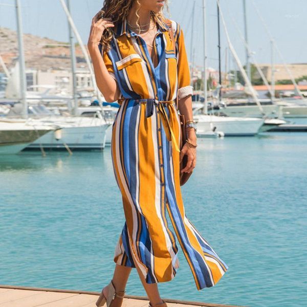 

2020 summer dress women summer boho party evening beach dresses long maxi dress sundress1, Black;gray