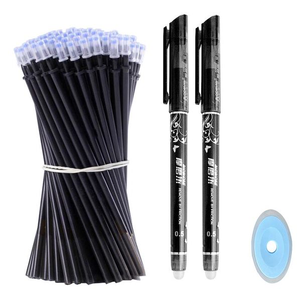

черный кабинет синего 53pcs лот стираемая rod pen моющийся refill письменный набор 05mm канцелярские чернила ручки школа jlllkz ffshop2001, Blue;orange