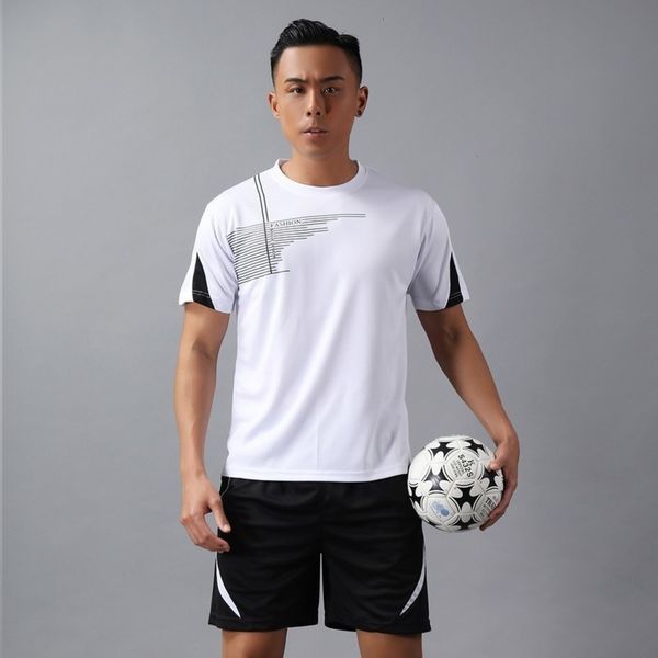 

sports summer loose t-shirt short sleeve fashion youth men's casual suit, Gray