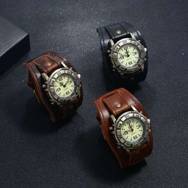 

adjustable popular quartz fashion women's leather leisure trend men's high-end watch 19ot, Slivery;brown