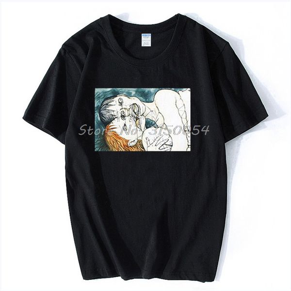 

спорт junji ито okuman ботчи футболка аниме мужчины хлопок o-образным вырезом футболки лето смешная футболка hip hop тис топы harajuku