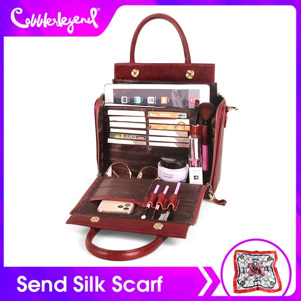 

2020 vintage women handbags makeup organizer for female shoulder tote wedding/shopper purse lady leather designer crossbody bag