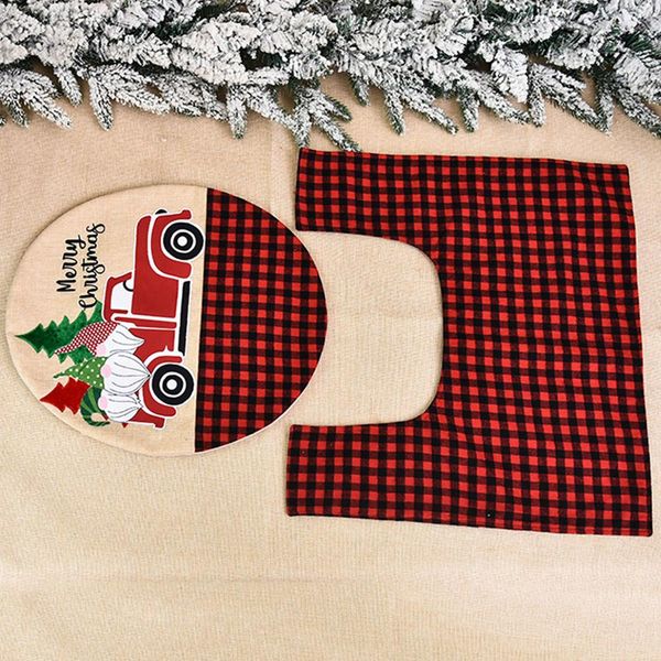 

yoriwoo merry christmas decorations for home 2020 santa claus toilet seat cover rug set xmas tree ornament happy new year gift wmthsy