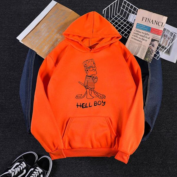

lil hoody hellboy for peep style simpson 2xl shirts boy bart mens size hell xs hoodie odpma, Black
