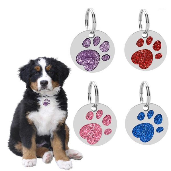 

dog tag,id card wholesale 10pcs id tag engraved pet cat tags shop name and phone number collar accessories blank1