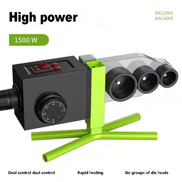 

ppr water pipe melt machine plastic welder household double temperature double temperature control die head hydropower project