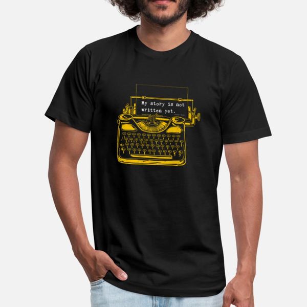 

yellow typewriter designers graphic t shirt digital printing custom tracksuit hoodie sweatshirt