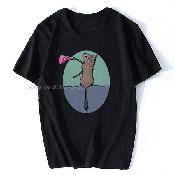 

sport men t-shirt degu with flower tshirt women t shirt men cotton tees hip hop harajuku